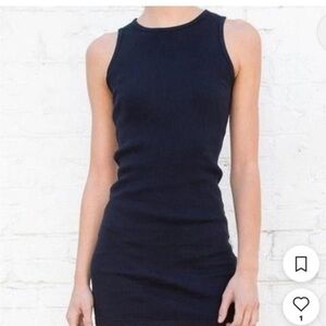 Bandy melville OS black tank top dress